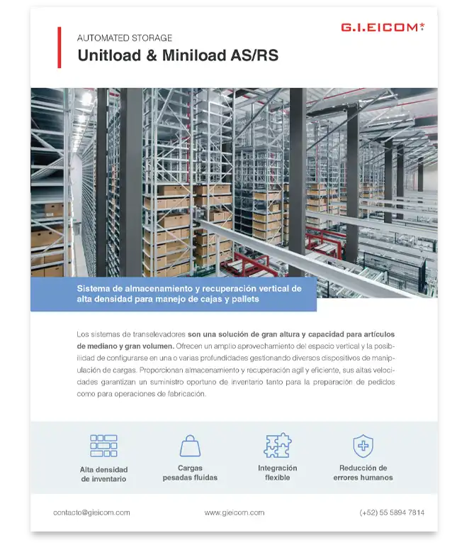 Folleto Miniload-Unitload  GIEICOM